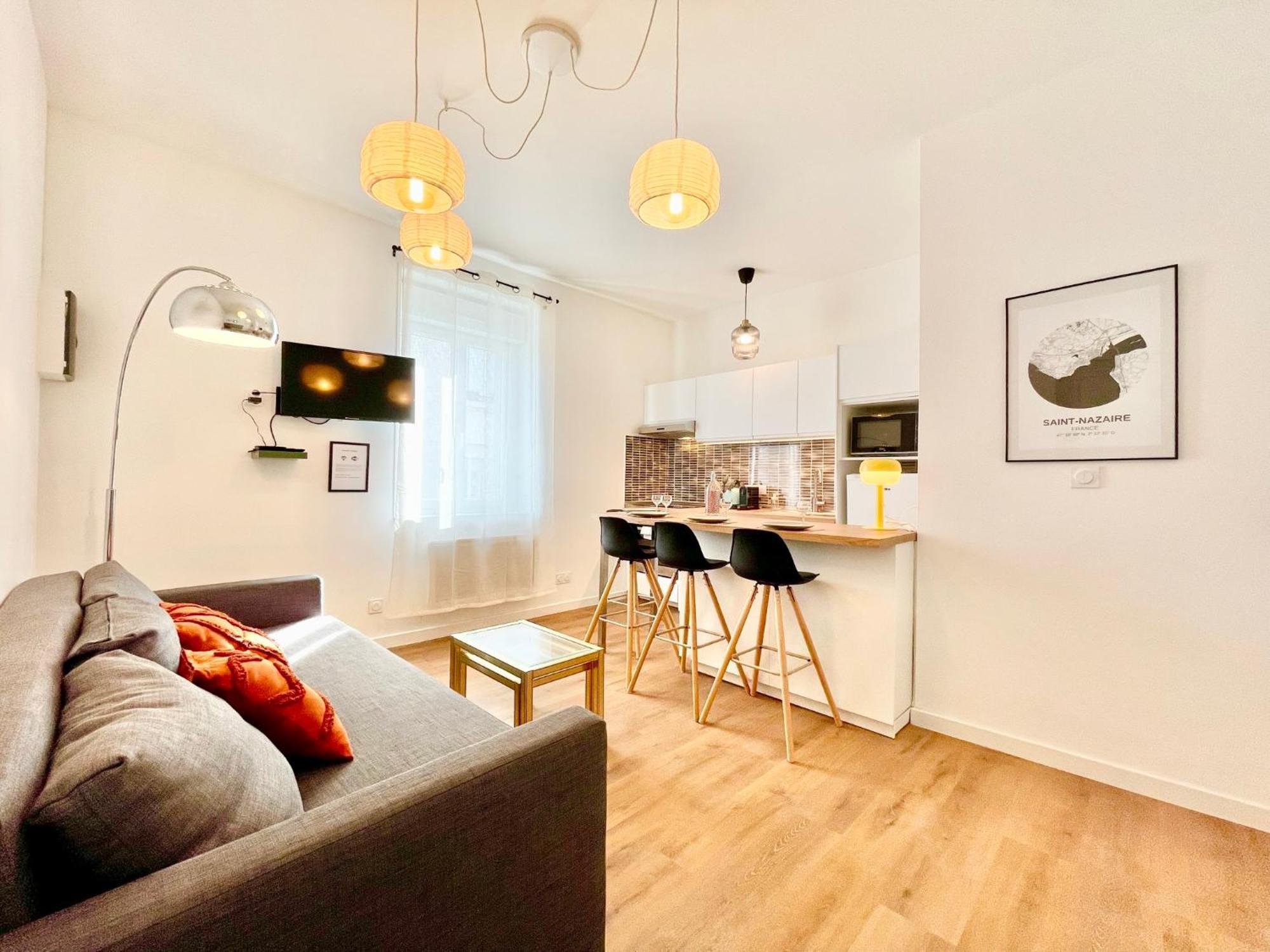 Le Maine, Proche Gare Appartement Saint-Nazaire  Buitenkant foto